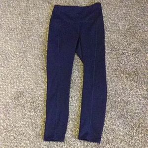Navy blue leggings